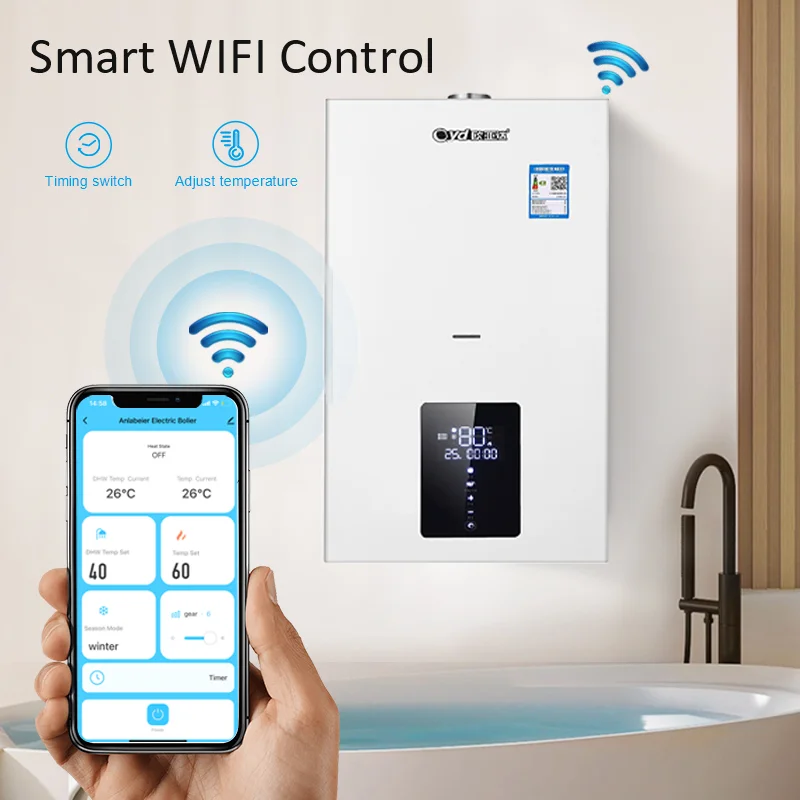 Gas Boiler House Heating Device Dual Circuit With App Control Reasonable Price For European Market gas boiler