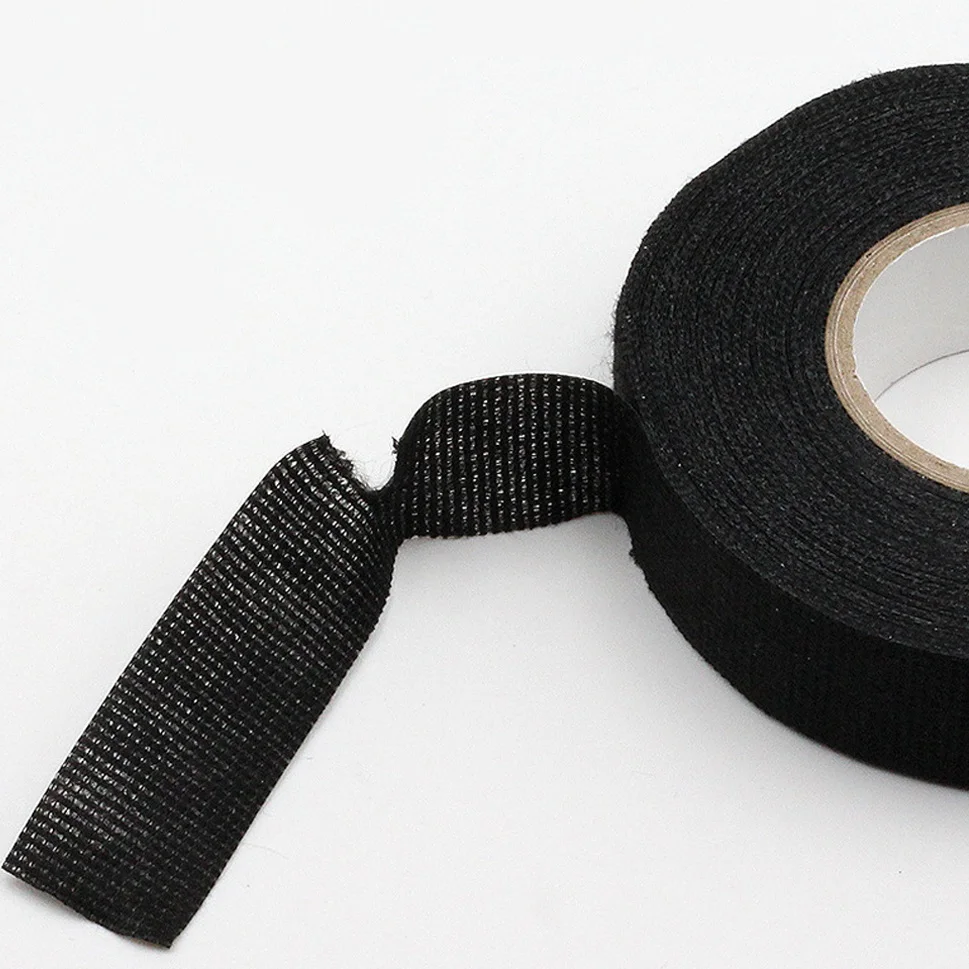Automotive Electrical Wrap Protection Fixed High Temp Wiring Loom Self-Adhesive Tape Cloth Automotive Wire Harness Tape