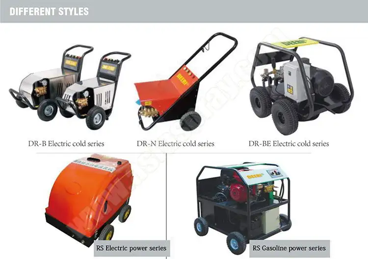 350bar Heavy Duty High Pressure Washer Cleaner for Rust Oil Removal Industrial commercial  low noise