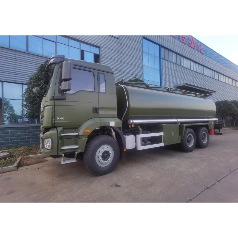 Shaanxi Automobile Delong M3000 10-30 Ton Fuel Tanker Truck 5000L Aluminium Oil Truck