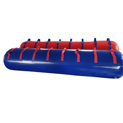 Team Building Interactive Inflatable Racing Walking Tube Event Sport Inflatable Jumping Bouncy Sausages Games For Adult