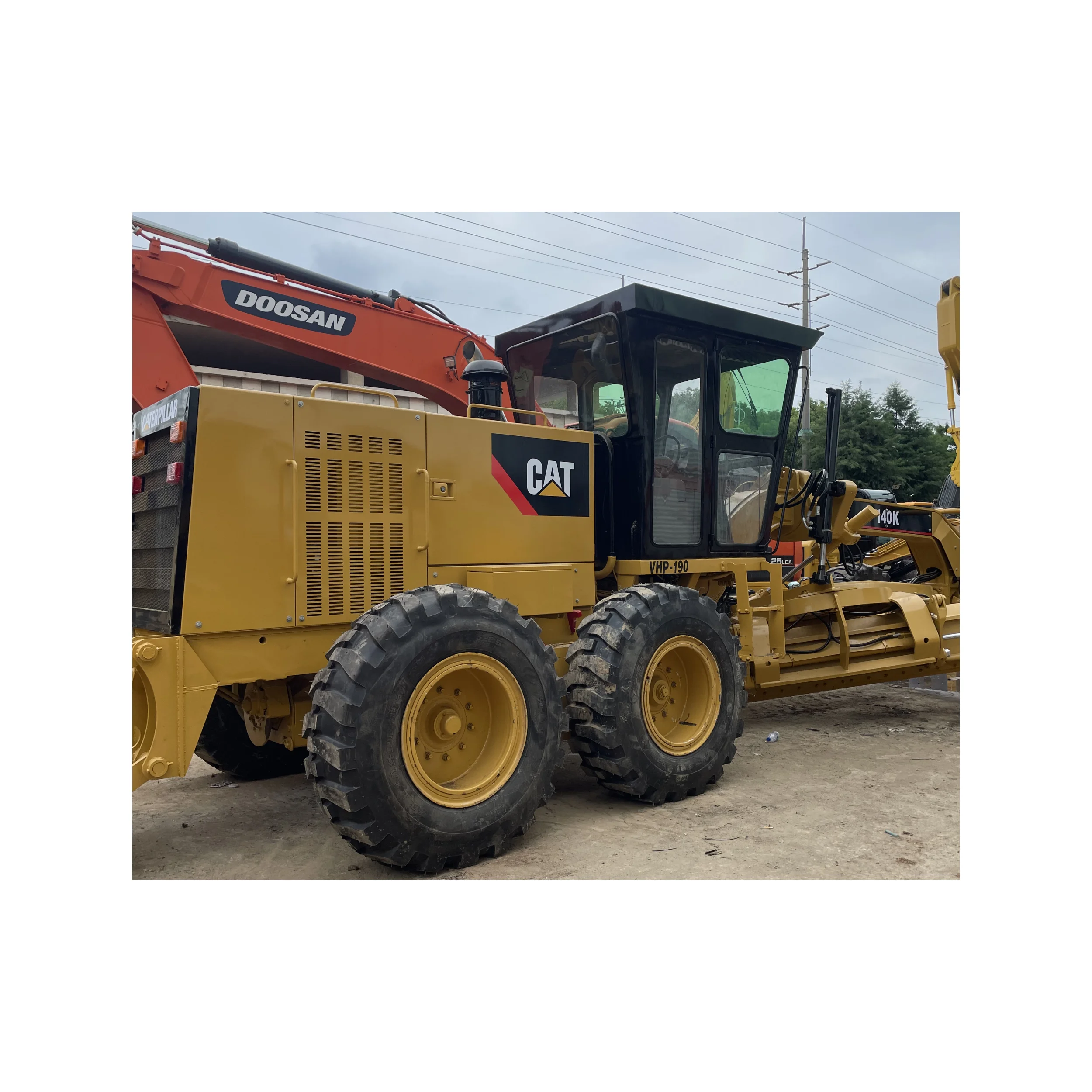 Good Condition Used Cat 140k Motor Grader 140h 140G Caterpillar 140k Used Grader 2019YEAR
