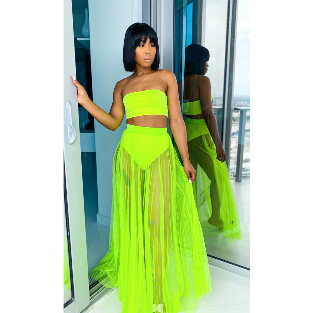 2022 Bathing Suit swimwear summer women bathing suit beach 3 piece swimsuit cover up Swimsuit Beach Cover Up