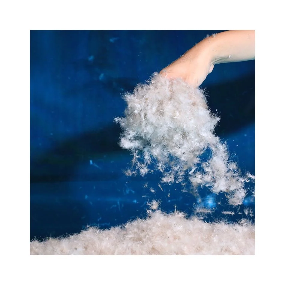 
Manufacturer Supplies 90% Washed Chinese Grey Goose Down Textile Down Material 