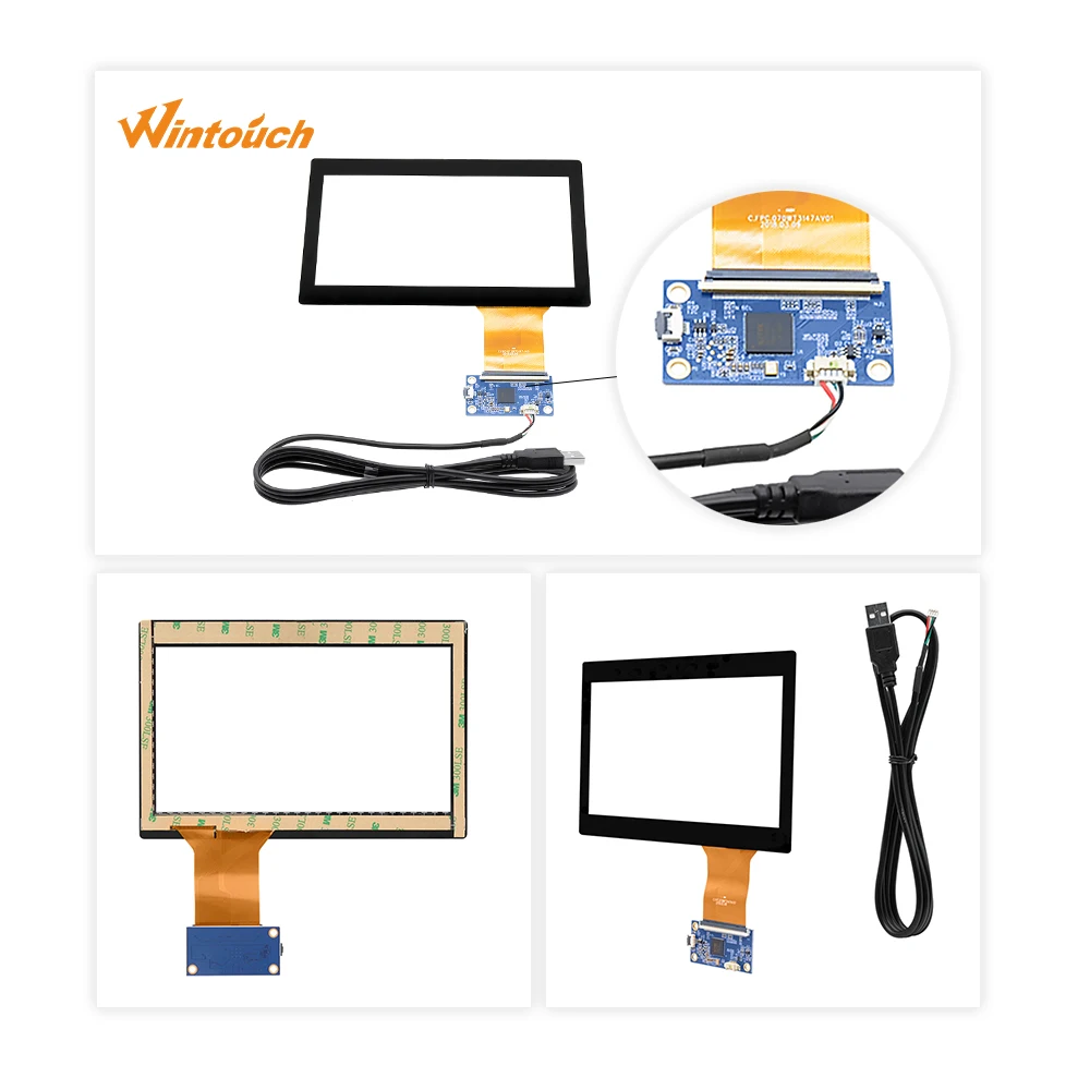 Wintouch Overlay Touch Screen 19 21.5 24 27 32 43 49 55 65 70 75 Inch Touch Screen Panel Capacitive Touch Display