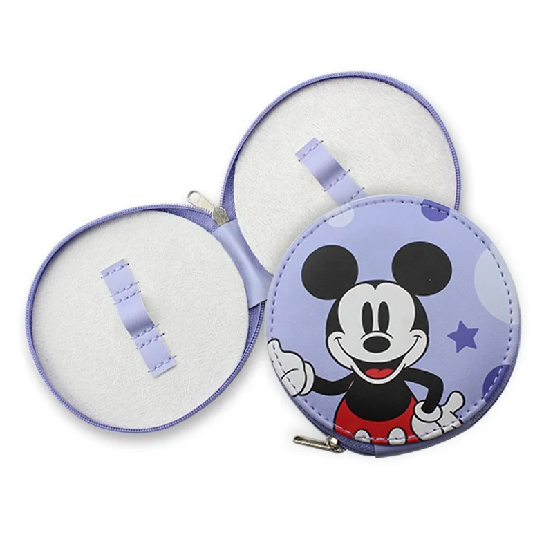 Customized UV Printing Bag Pedicure Set Storage Bag PU Zipper Pouch For Combination Beauty Set