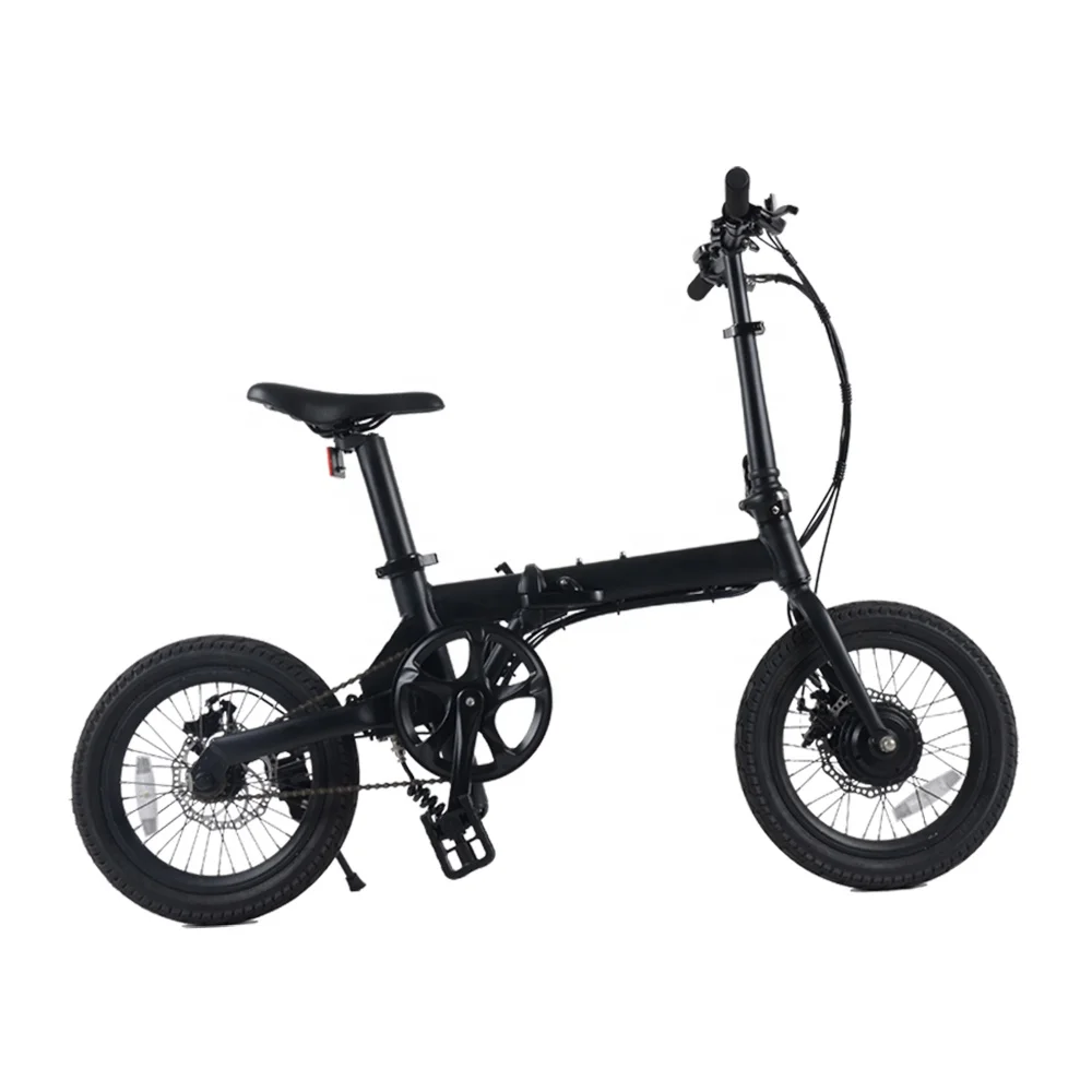 16 inch mini fast speed electric cycle e bike basikal elektrik with two spokes wheel