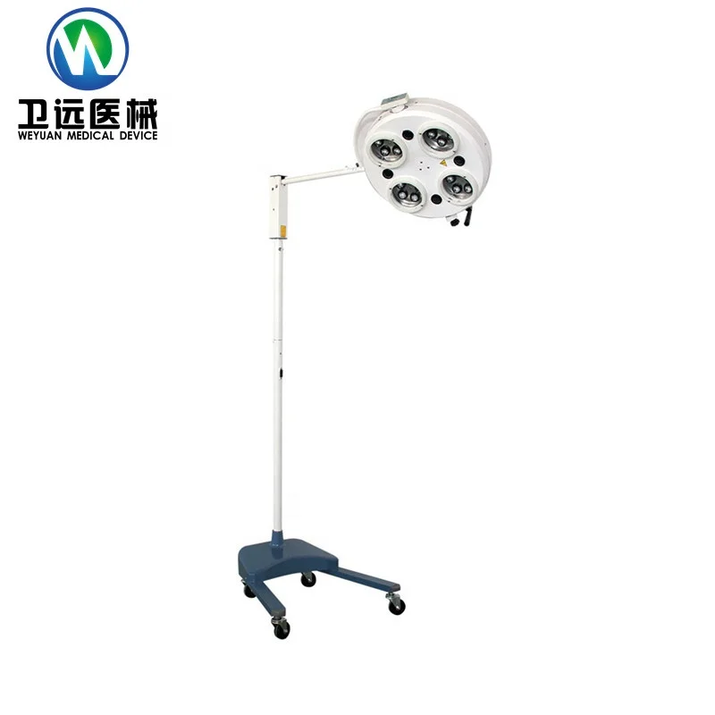 
Manufacturer Supply Medical Mobile LED Shadowless Surgical Lamp Operating Lights 