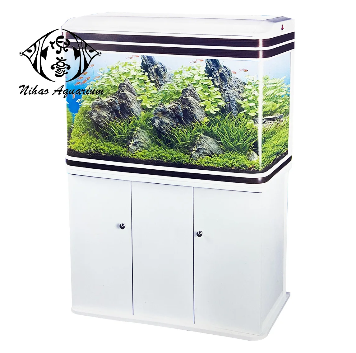 sobo hot-selling big  glass aquarium for fish