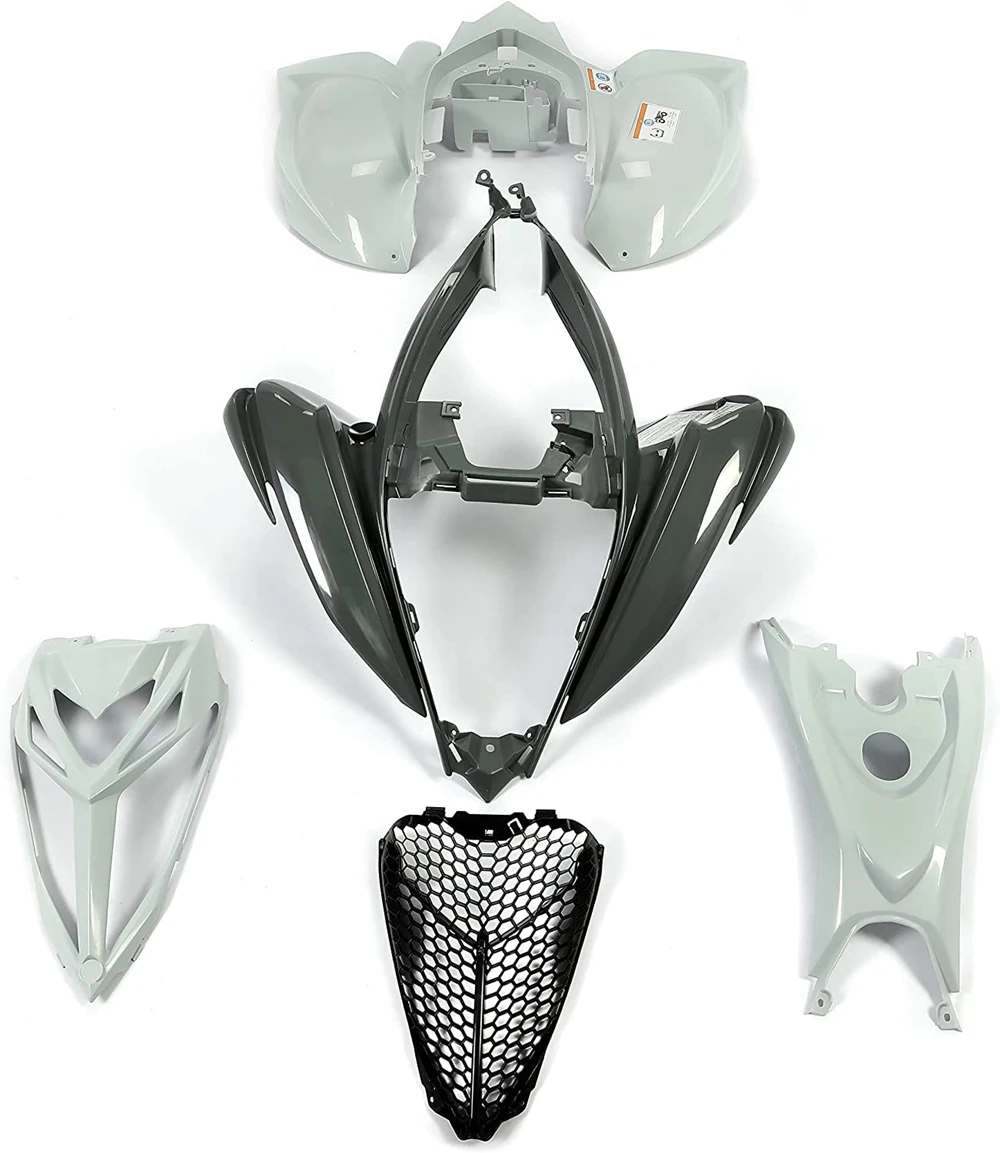 For YAMAHA Raptor YFM 700 YFM700 2006+ ATV Parts Plastic Front Rear Fender Flares Tank Cap Grille Bodywork Kit