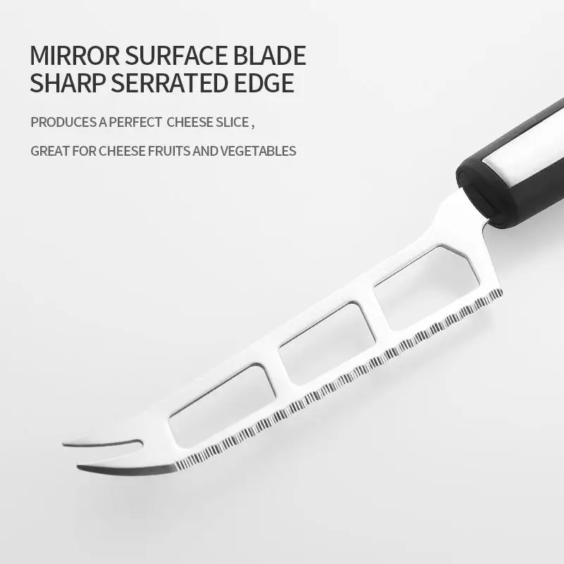 Factory Wholesale Stainless Steel Cheese Knife Set Cheese Tools Set Kit Cutter Chisel Spatula Spreader