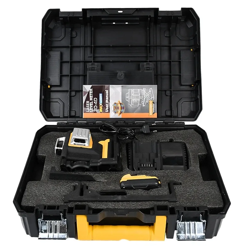 lazer level green beam laser cross 16 line self leveling 3d auto rotary construction nivel laser dewalts 360 degree machine tool