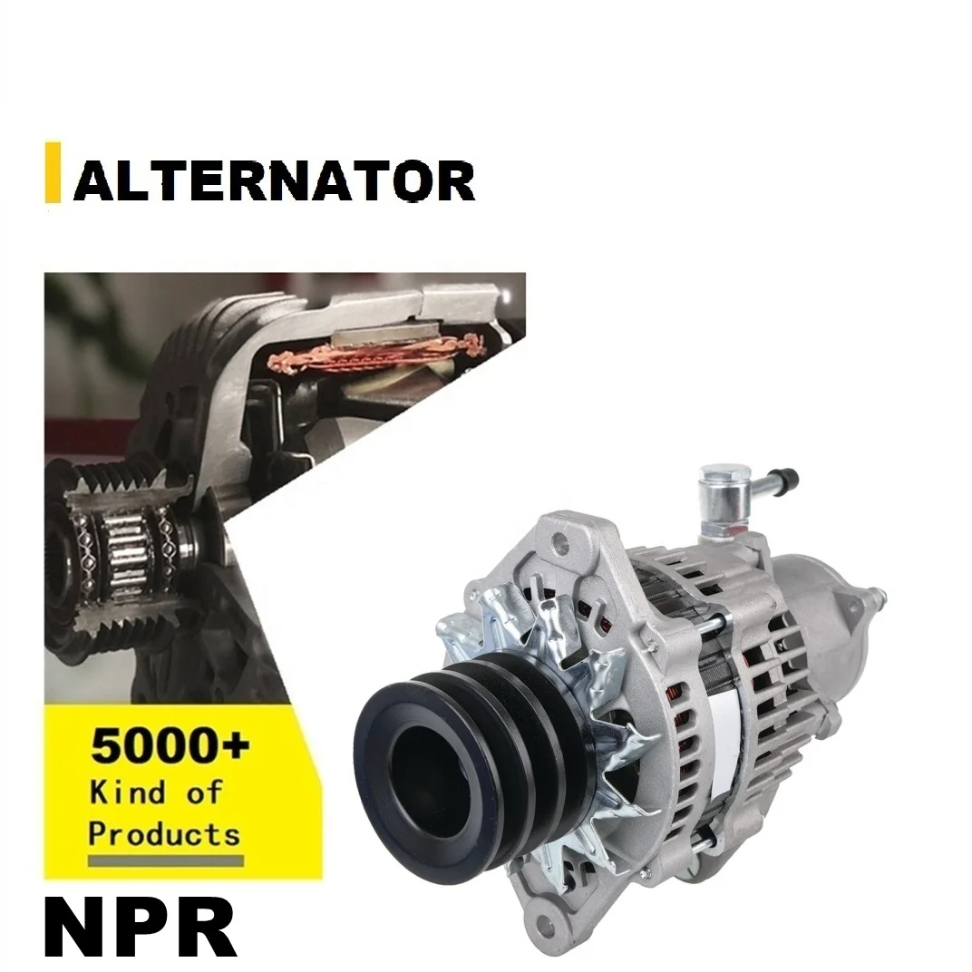 Генератор переменного тока для ISUZU NPR 4HF1 4HG1 4HJ1 8971443921 8971701602 8971865510 8972502582