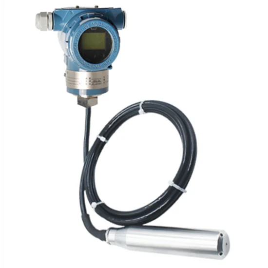 Static pressure cable input liquid level transmitter