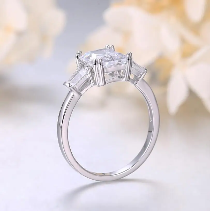  2021 fashion unique sterling silver trump engagement