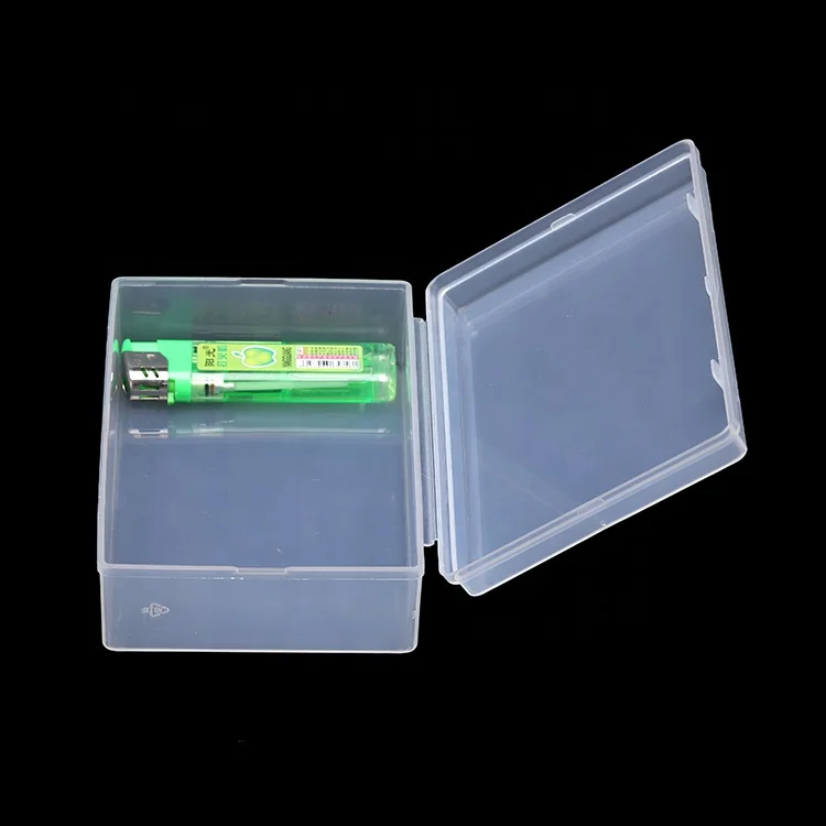 Smooth and Delicate High Transparency Rectangle Recyclable Plastic Storage Container