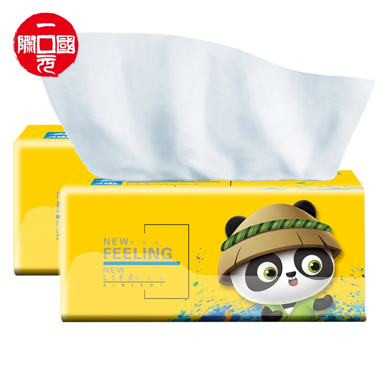 
Log pumping paper household affordable napkin wholesale facial tissue hotel catering tissue manufacturer foreign trade cross-bor 