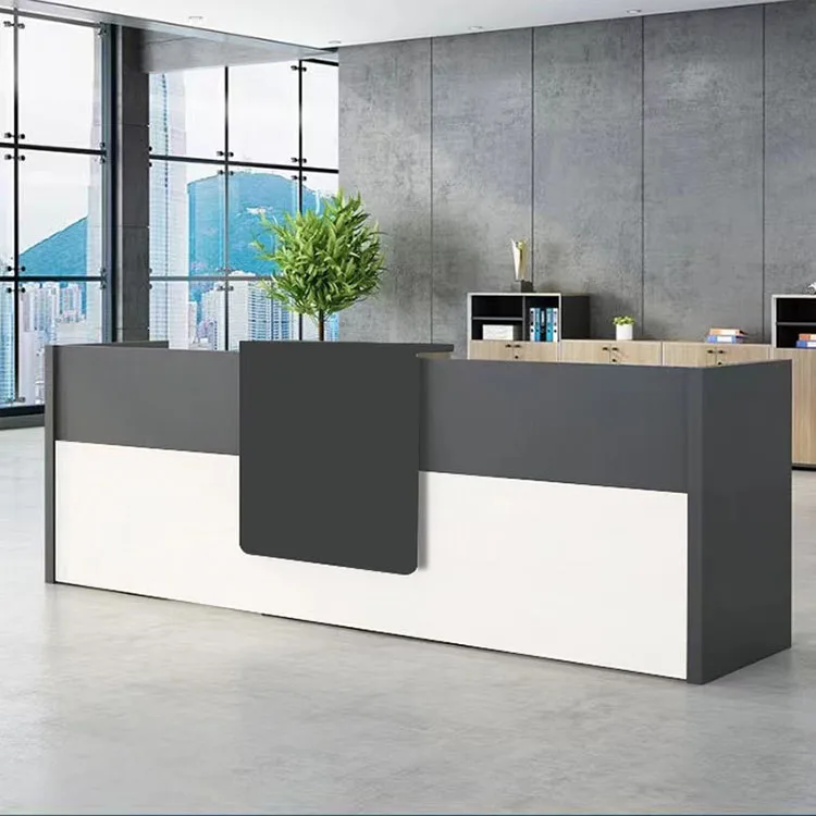OEM Design Information Desks Modern Front Desk Reception Counters