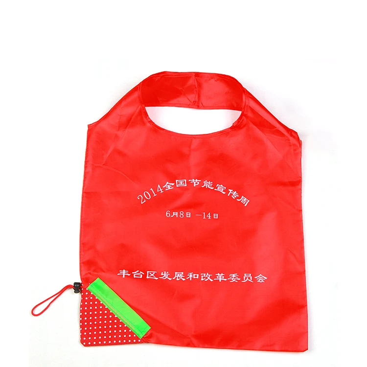 Advertising Promotion Portable Shopping Bag Custom Shopping Bags For Travel