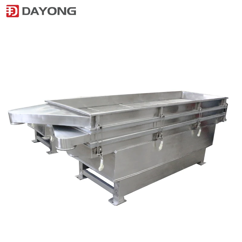 DY Series Large Capacity Crop Powder Granules Linear Vibrating Screen