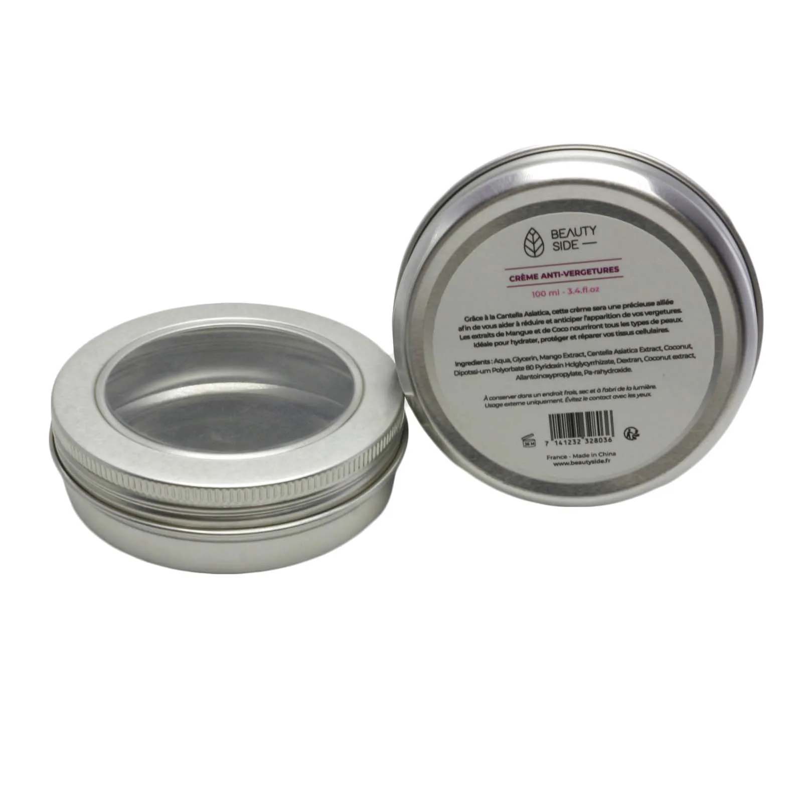 Wholesale 5g 10g 15g 30g 50g 80g 100g 150g 200g 250g 300g 500g 1000g metal aluminum cosmetic cream candle jar AJ-888C