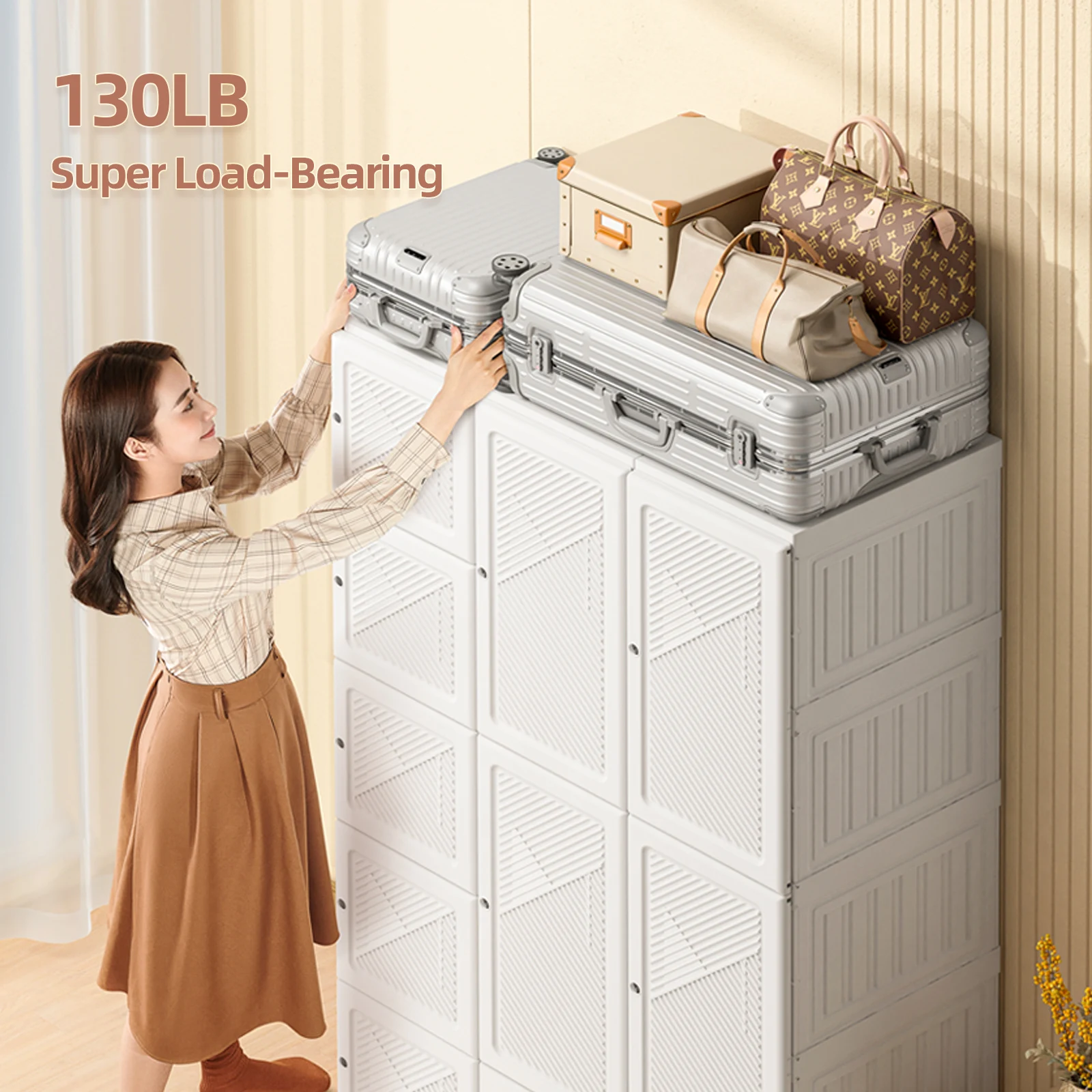 High Quality Cheap European Plastic Storage Cabinet For Clothes