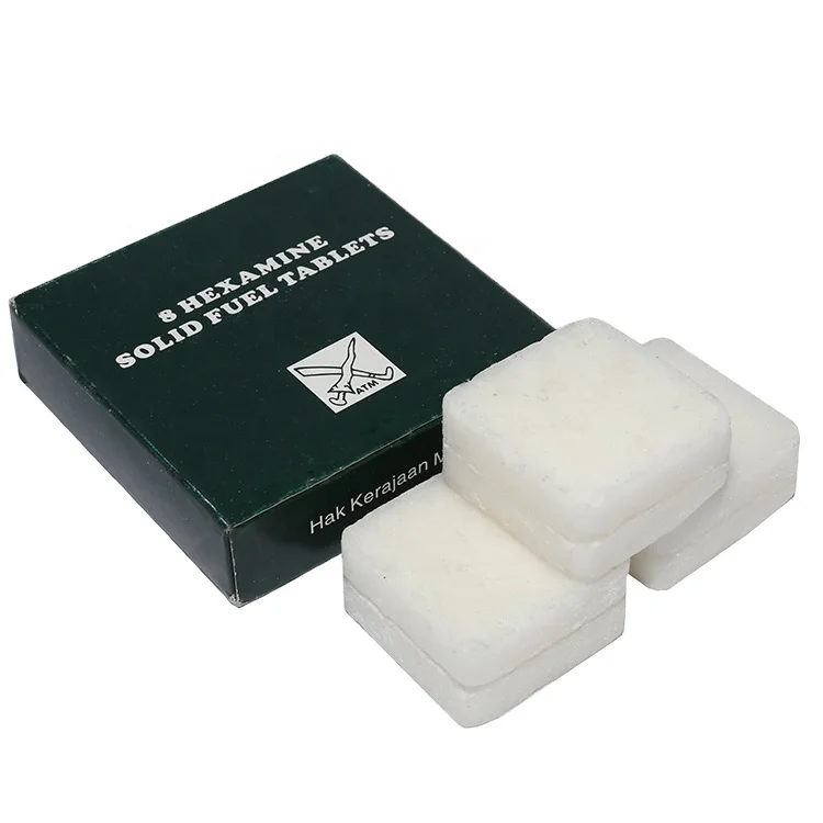 HongQiang  25gram Per Pieces Square Shape 8 Solid Fuel Tablets ATM Packaging In  Hak Kerajaan Malaysia