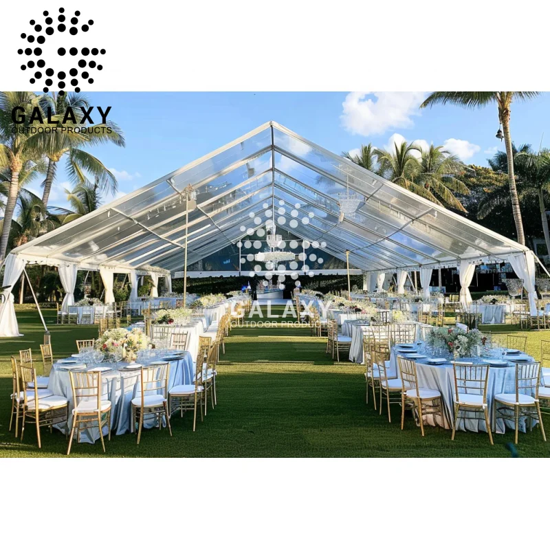 Galaxy Easy to Assemble Wedding Tent Party Events Bangladesh Brno 200 Square Meter Wedding Tent 2500 People Wedding Tent