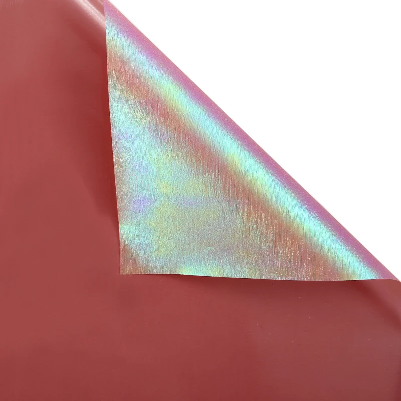 Пользовательская блестящая печатная упаковочная бумага Яркая Цветная для