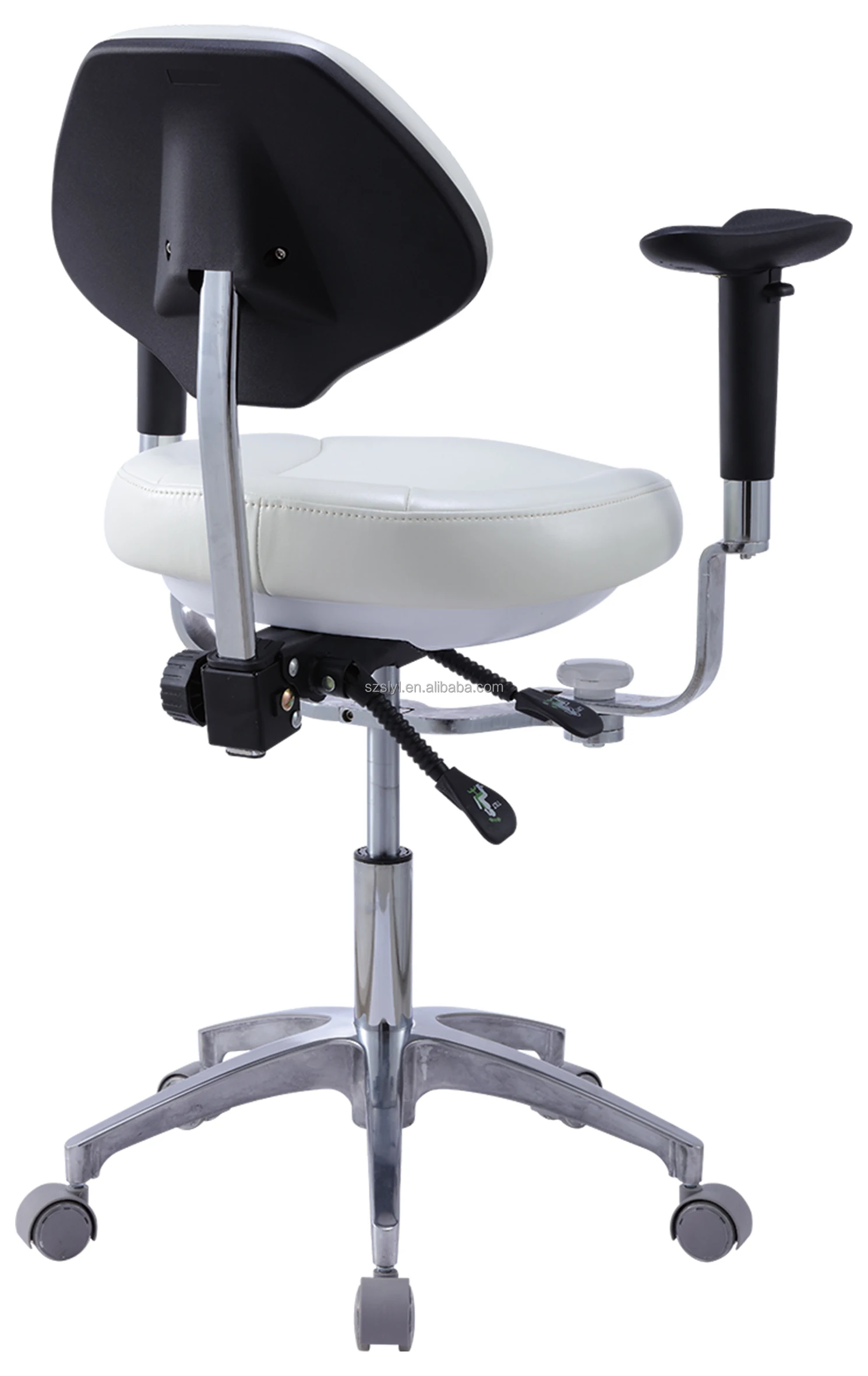 Hospital Ergonomic Saddle Stool Assistant for Doctors Nurses Dentist Chair for Dental Procedures Dentist Stool Chair