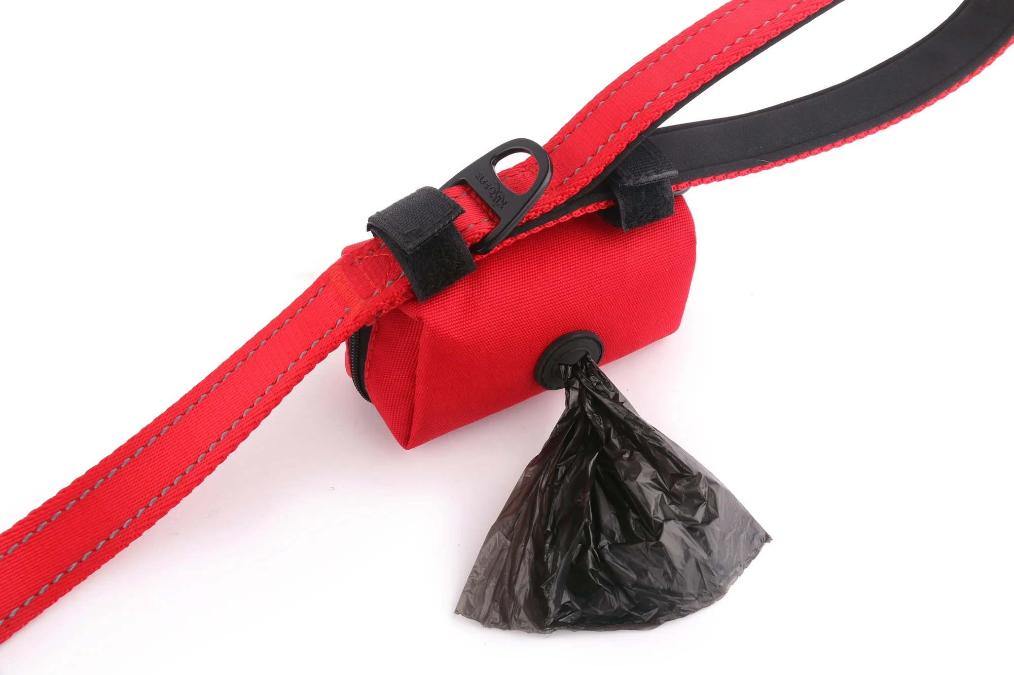 Hot Sale Custom Logo Handmade Dog Pet Poop Bag Holder Waste Bag Dispenser