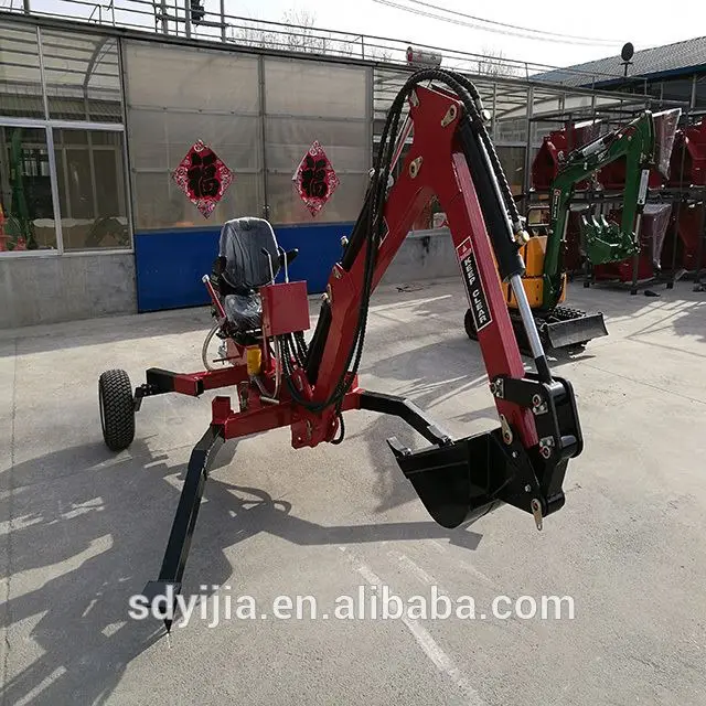 Высокоэффективная новая модель 15hp бензиновый вездеход экскаватор-погрузчик Atv буксируемый трактор для