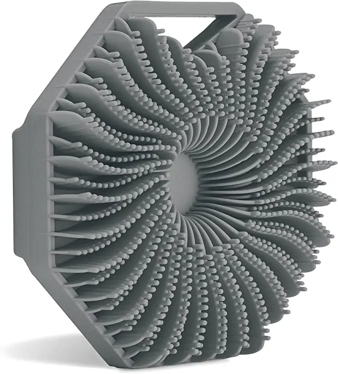 2023 NEW Sud Scrub Exfoliator soft silicone body scalp face buffer  brush washer tooletries silicone scrubber for body shower