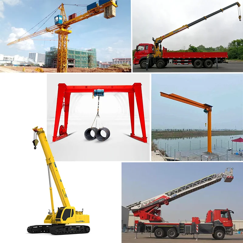 Crane Damping Camera Wireless Crane Monitoring System for Tower Bridge Gantry Jib Crawler Truck Mobil Crane