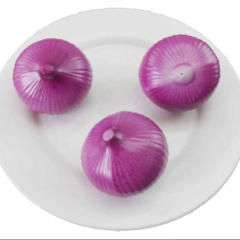 Artificial Onion - Plastic Vegetable Purple Onions Fake Vegetables