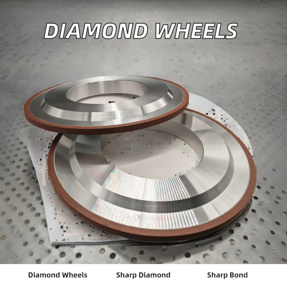 14A1 Resin Bond CBN Grinding Wheel Diamond Cup for Sharpening Carbide Circular Saw Blades for Aluminum & Deburring Dish Pattern