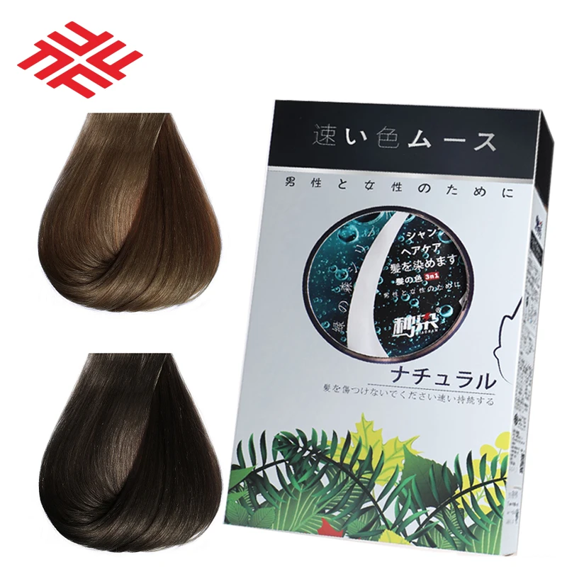 New Invention Ammonia Free FastColor Mousse Permanent Fashion Color Hair Color Dye