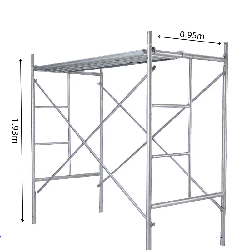 Construction Scaffolding Wholesale Galvanized Steel H Frame Scaffolding Building Materials For House Construction