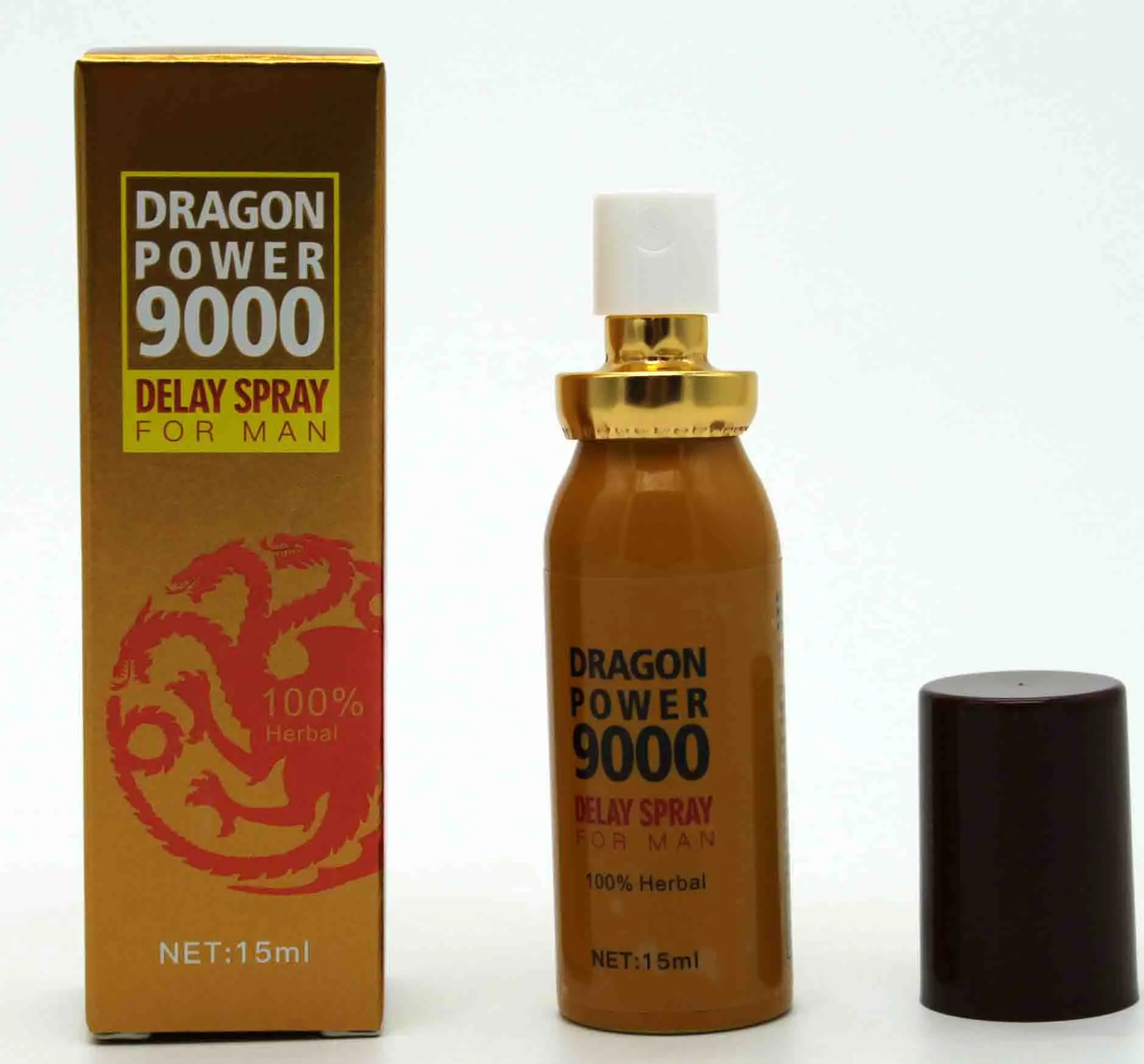 E0227 15 ML Ejaculation Super Dragon 9000 Delay Spray For Men