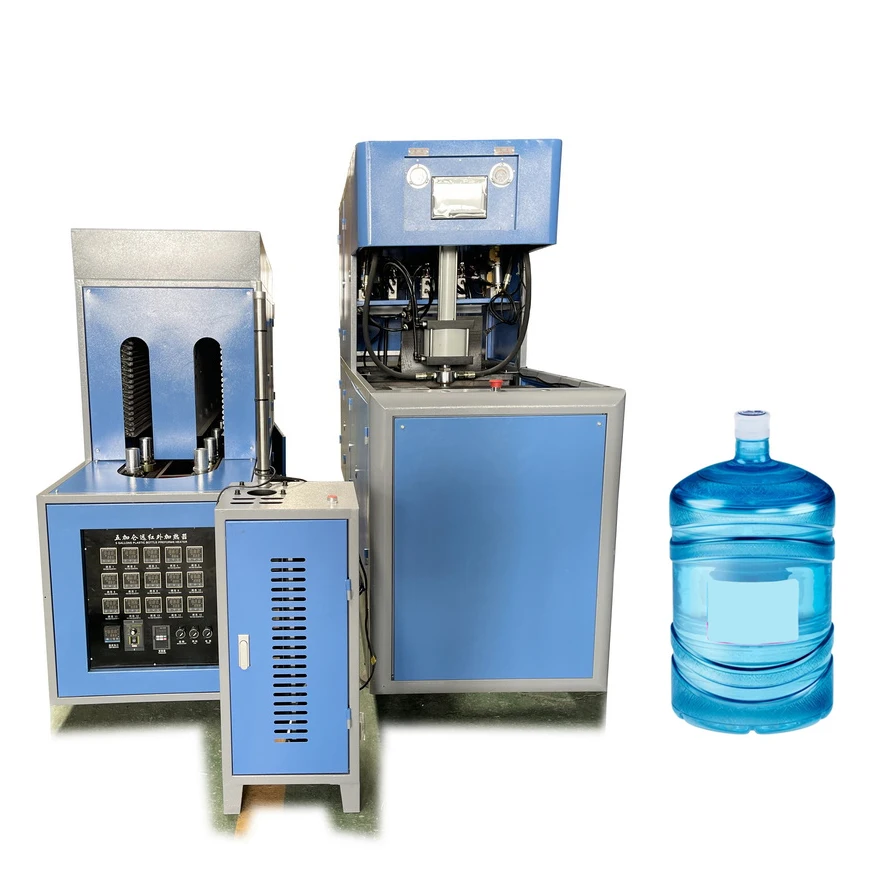Factory Manufacturing Plastic 20 L 5 Gallon Bottle Blow Molding Machine Semi Automatic Blowing PET Machine Price