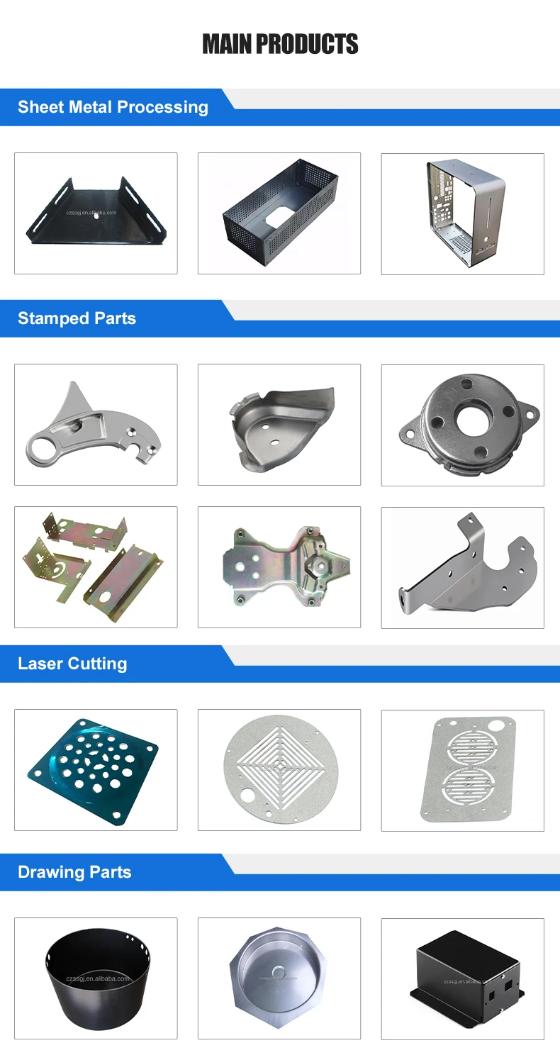 Deep Drawn Parts Oem Custom Factory Precision Stamping Welding Stainless Steel Aluminum Bending Sheet Metal Brass Stamping Part