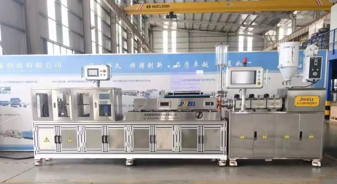 JWELL Medical Grade PTFE Tube Soft PVC Medical Pipe PRP TPU Tube Extrusion Machine