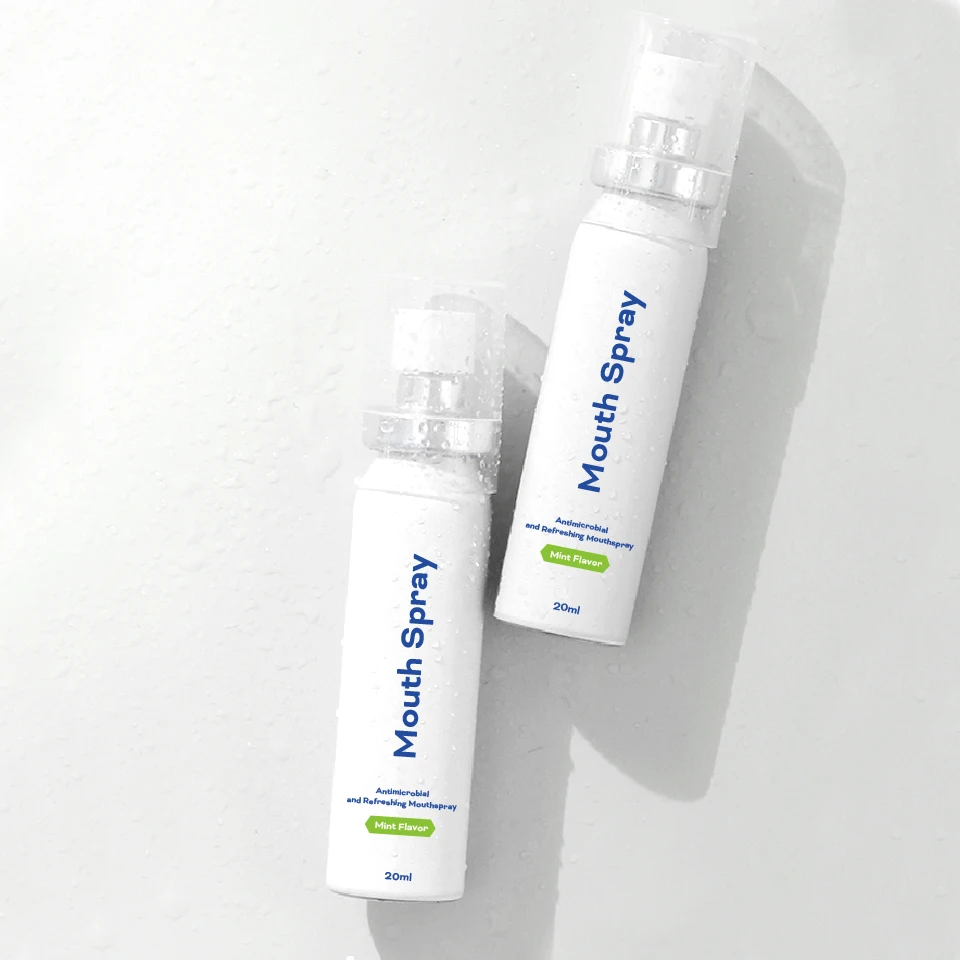 Private Logo Custom Flavor 20ml Fresh Breath Mouth Spray for Bad Breath