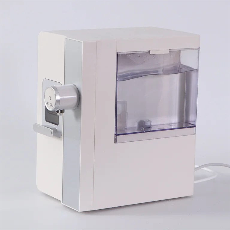 Free Installation Compact Electric Water Dispenser with Instant Hot & Cold Household Ice Maker Plastic Desktop Countertop Hotels