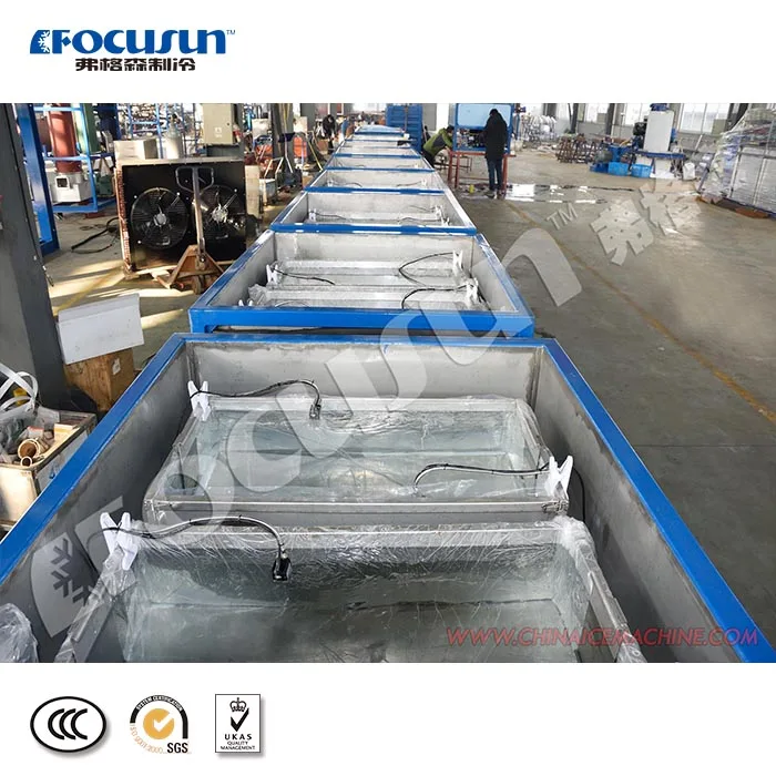 Focusun высокое качество 2 тонн прямой холодильное прозрачный твердый автомат для производства льда с популярными свойствами