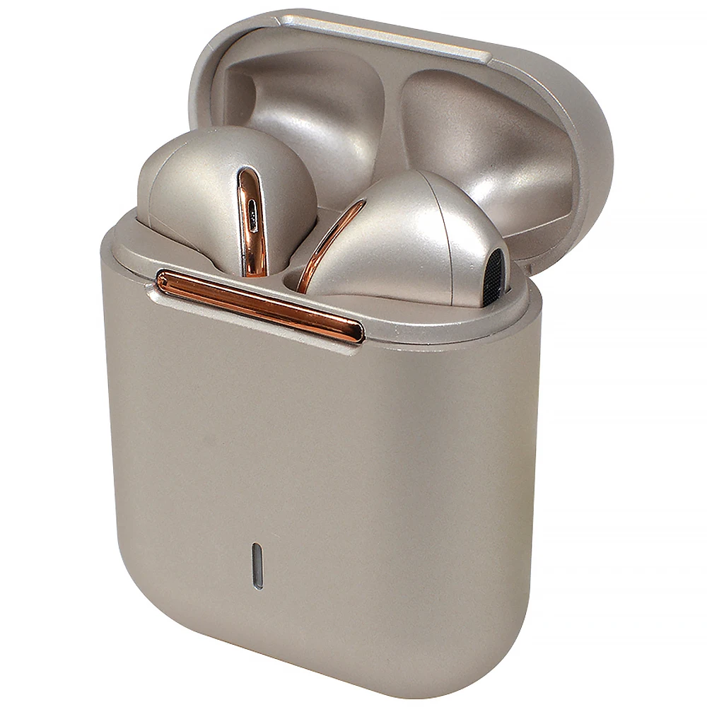 Hot selling low cost automatic pairing smart touch control noise reduction J18 sports earphone HIFI TWS headsets earbuds