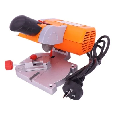 Yueshen 45 Degree Mini Cutting Machine Bench Cut-off Saw Steel Blade Diy Tools For cutting Metal Wood Plastic With Adjust Miter