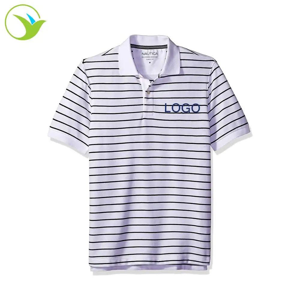 Дешевые новый дизайн оптовая продажа новый дизайн ткань хлопок корейский средней школы форма в полоску Поло рубашка