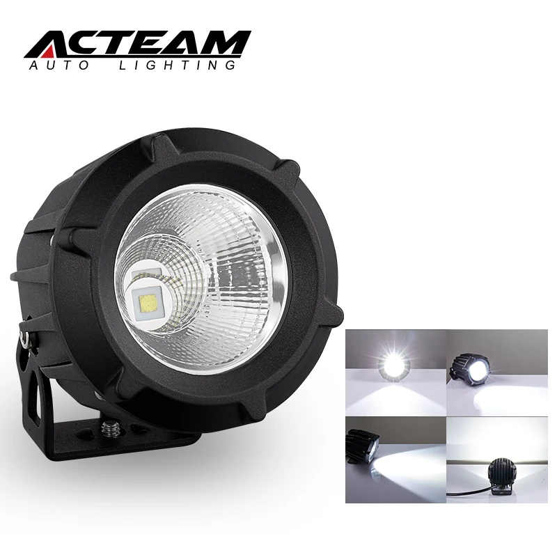  Acteam 4 inch atv moto светодиодные мотоциклетные Противотуманные фары вспомогательные огни в байкерском