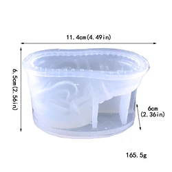 A8138 Shoes 3d decoration silicone mold diy three-dimensional shoes home decoration silicone mold